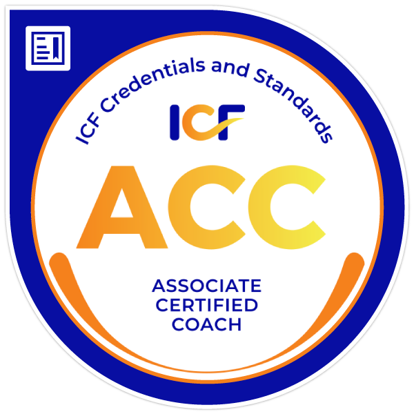 International Coaching Federation Associate Certified Coach Badge